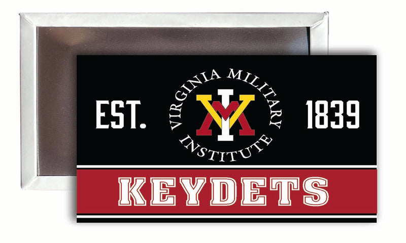 VMI Keydets 2x3-Inch NCAA Vibrant Collegiate Fridge Magnet - Multi-Surface Team Pride Accessory Single Unit