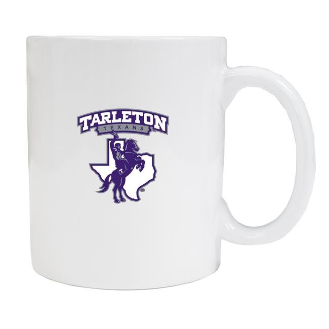 Tarleton State University White Ceramic NCAA Fan Mug 2-Pack (White)