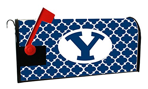 Brigham Young Cougars NCAA Officially Licensed Mailbox Cover Moroccan Design