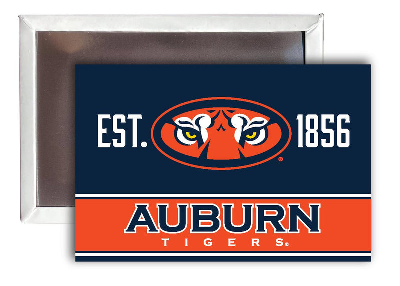Auburn Tigers 2x3-Inch NCAA Vibrant Collegiate Fridge Magnet - Multi-Surface Team Pride Accessory 4-Pack