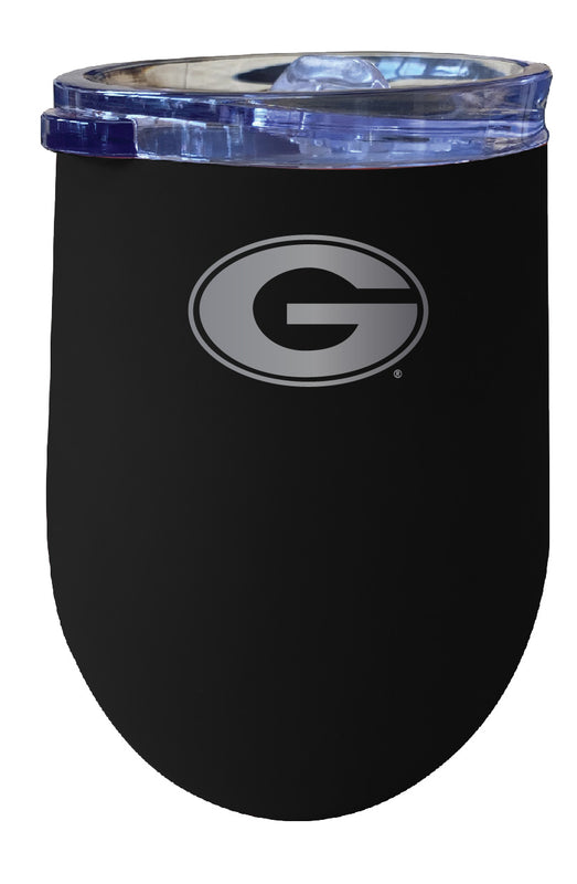 Grambling State Tigers NCAA Laser-Etched Wine Tumbler - 12oz Stainless Steel Insulated Cup