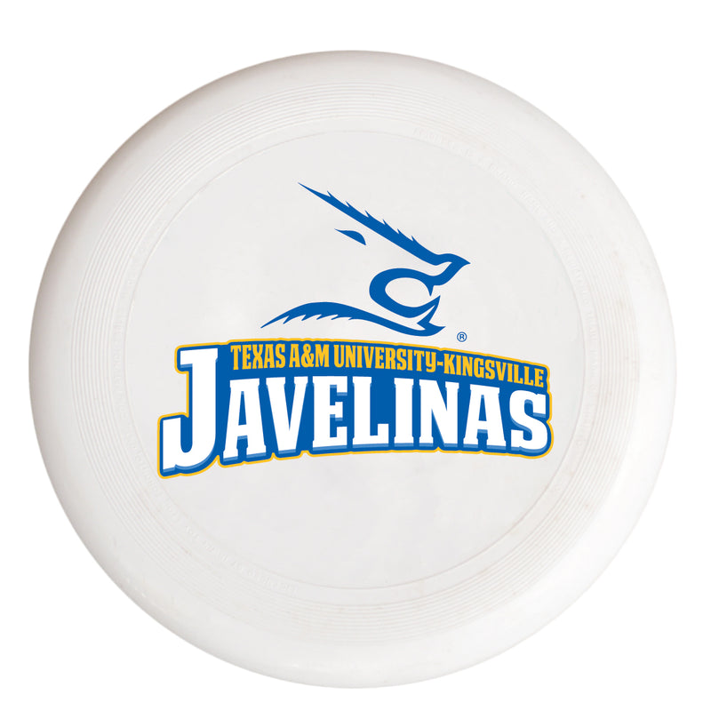 Texas A&M Kingsville Javelinas NCAA Licensed Flying Disc - Premium PVC, 10.75” Diameter, Perfect for Fans & Players of All Levels