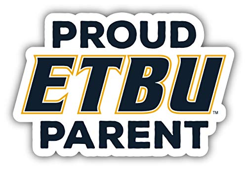 East Texas Baptist University 4-Inch Proud Parent NCAA Vinyl Sticker - Durable School Spirit Decal