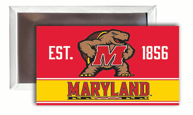 Maryland Terrapins 2x3-Inch NCAA Vibrant Collegiate Fridge Magnet - Multi-Surface Team Pride Accessory Single Unit