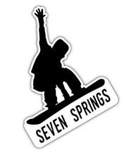 Load image into Gallery viewer, Seven Springs Pennsylvania Ski Adventures Souvenir 4 Inch Vinyl Decal Sticker

