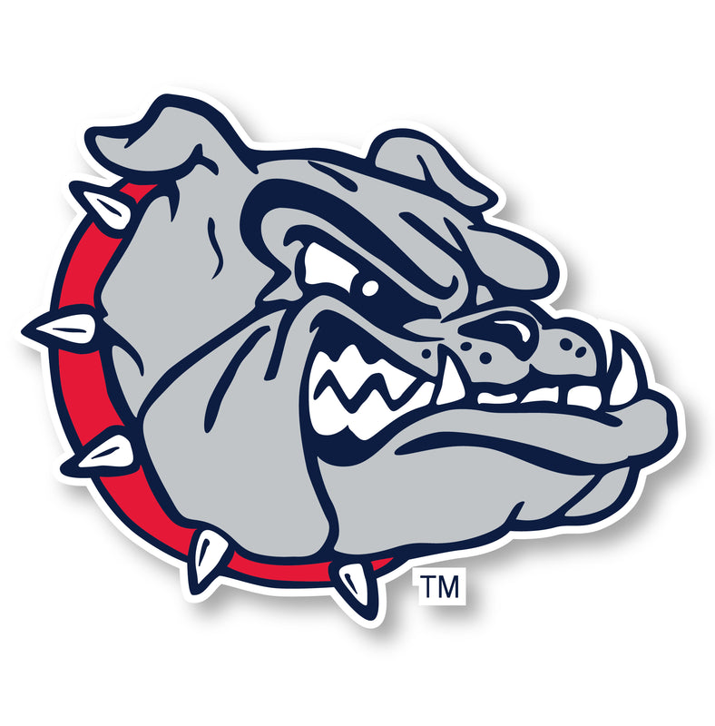 Gonzaga Bulldogs Mascot Logo NCAA Vinyl Decal Sticker for Fans, Students, and Alumni