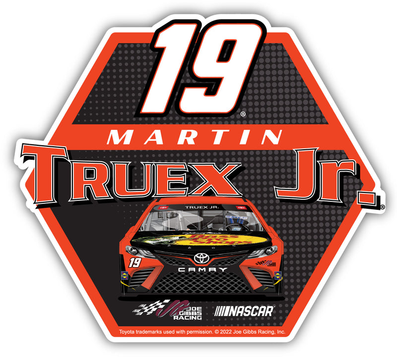 Martin Truex Jr. #19 NASCAR Laser Cut Decal