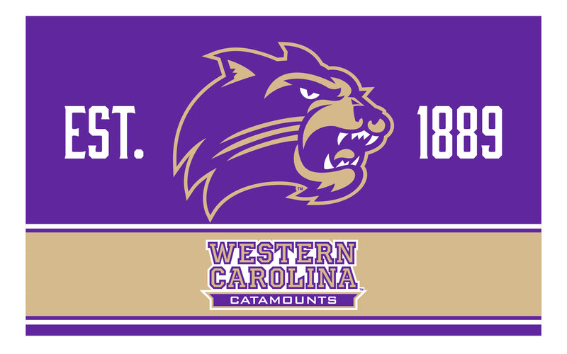 Western Carolina University Wood Sign with Frame