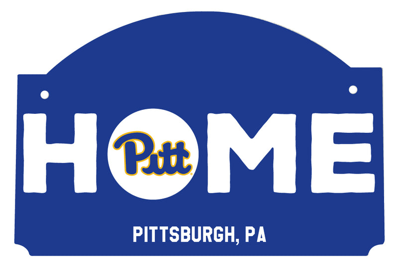 Pittsburgh Panthers Wood Sign with String
