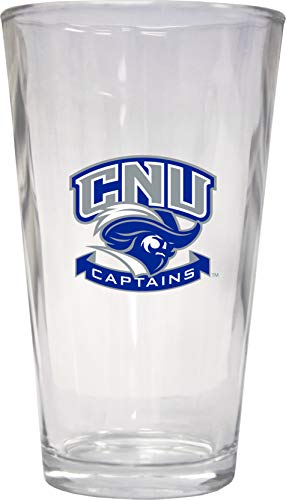 NCAA Christopher Newport Captains Officially Licensed Logo Pint Glass – Classic Collegiate Beer Glassware