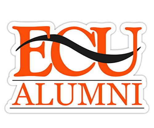 East Central University Tigers 4-Inch Alumni 4-Pack NCAA Vinyl Sticker - Durable School Spirit Decal