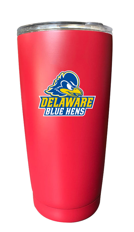 Delaware Blue Hens NCAA Insulated Tumbler - 16oz Stainless Steel Travel Mug Choose Your Color