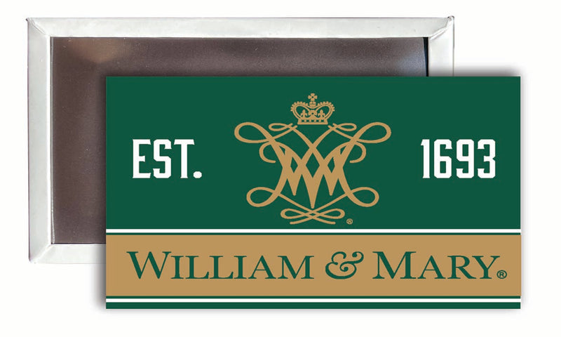 William and Mary 2x3-Inch NCAA Vibrant Collegiate Fridge Magnet - Multi-Surface Team Pride Accessory Single Unit