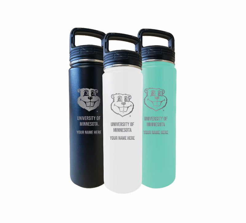 Minnesota Gophers 32oz Signature Series Steel Tumbler - Engraved with Personalized Text