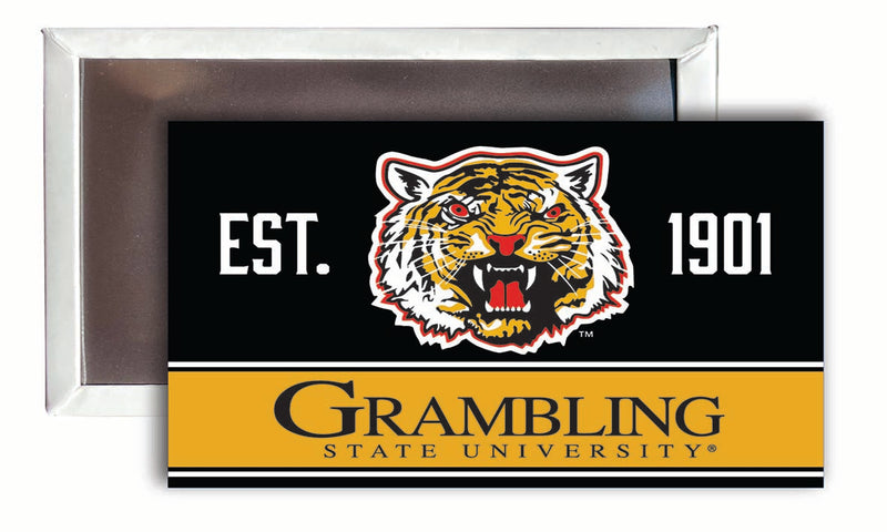 Grambling State Tigers 2x3-Inch NCAA Vibrant Collegiate Fridge Magnet - Multi-Surface Team Pride Accessory Single Unit