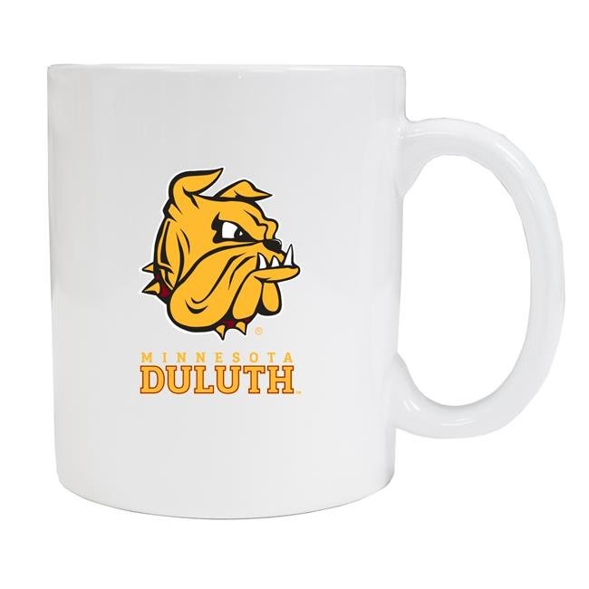 Minnesota Duluth Bulldogs White Ceramic NCAA Fan Mug 2-Pack (White)