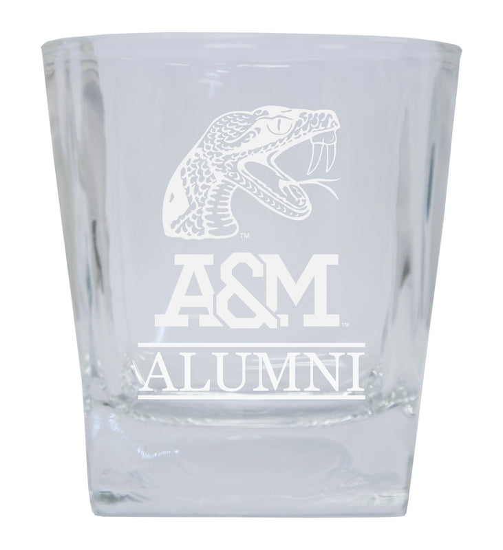 Florida A&M Rattlers 2-Pack Alumni Elegance 10oz Etched Glass Tumbler