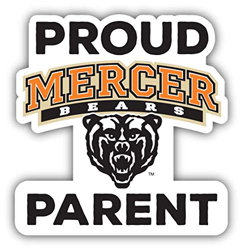 Mercer University 4-Inch Proud Parent NCAA Vinyl Sticker - Durable School Spirit Decal