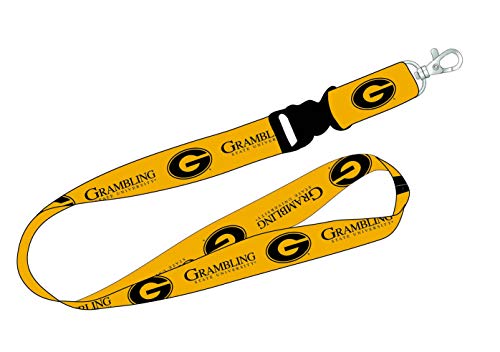 Ultimate Sports Fan Lanyard - Grambling State Tigers Spirit, Durable Polyester, Quick-Release Buckle & Heavy-Duty Clasp