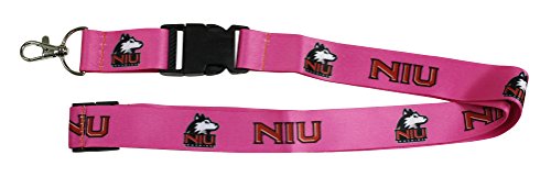 Ultimate Sports Fan Lanyard - Northern Illinois Huskies Spirit, Durable Polyester, Quick-Release Buckle & Heavy-Duty Clasp