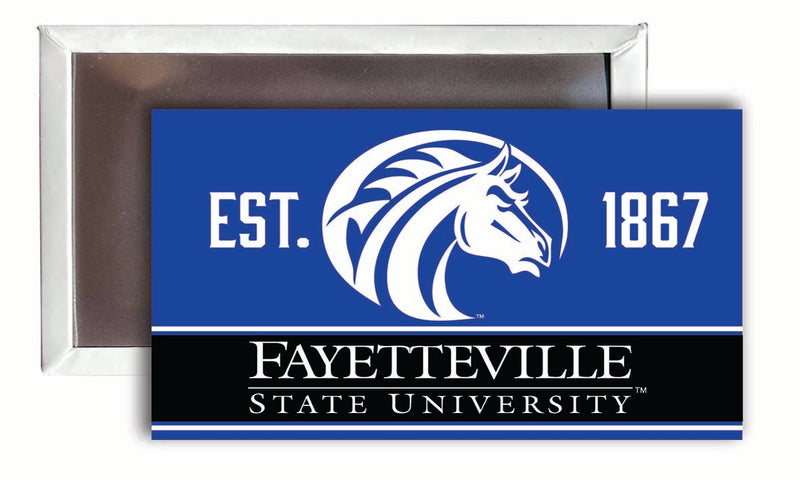 Fayetteville State University 2x3-Inch NCAA Vibrant Collegiate Fridge Magnet - Multi-Surface Team Pride Accessory Single Unit