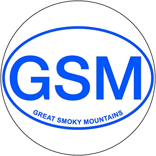 R and R Imports Great Smoky Mountains Tennessee 4 Inch Round Magnet