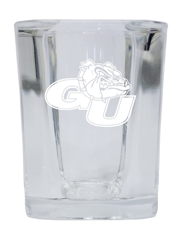 Gonzaga Bulldogs NCAA Collector's Edition 2oz Square Shot Glass - Laser Etched Logo
