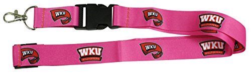 Ultimate Sports Fan Lanyard - Western Kentucky Hilltoppers Spirit, Durable Polyester, Quick-Release Buckle & Heavy-Duty Clasp