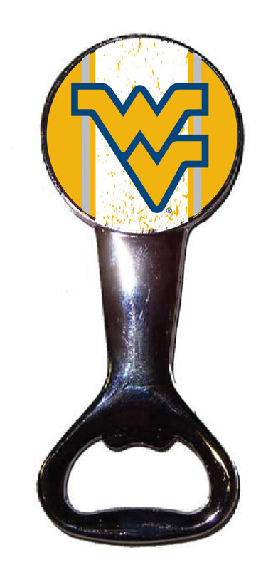 West Virginia Mountaineers Officially Licensed Magnetic Metal Bottle Opener - Tailgate & Kitchen Essential