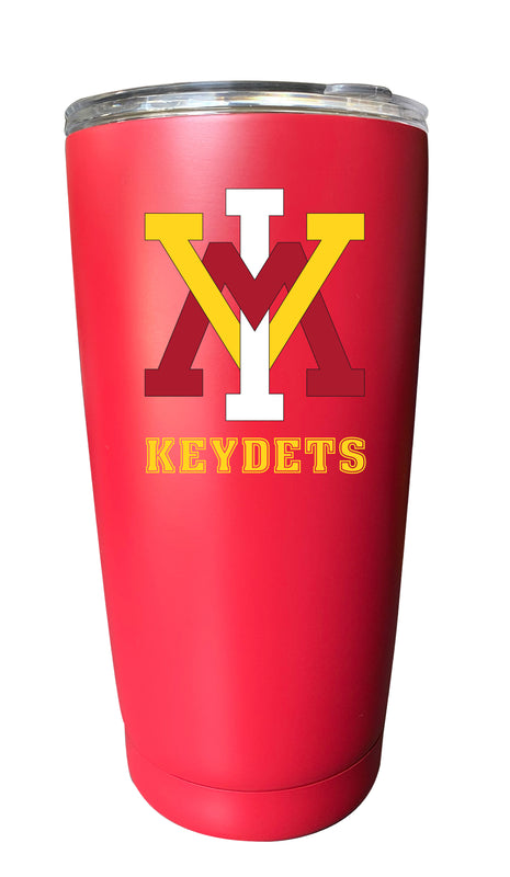 VMI Keydets NCAA Insulated Tumbler - 16oz Stainless Steel Travel Mug Choose Your Color