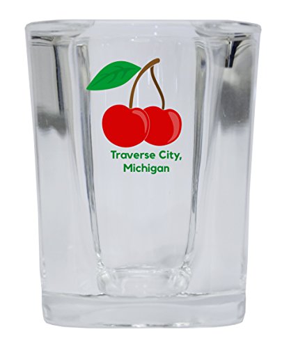 Traverse City Michigan Cherry Shot Glass