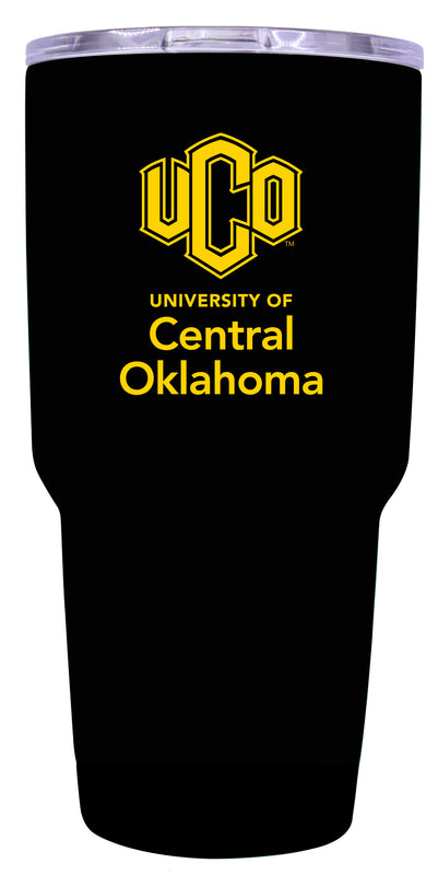 University of Central Oklahoma Bronchos Mascot Logo Tumbler - 24oz Color-Choice Insulated Stainless Steel Mug