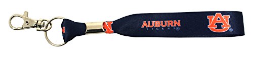 Auburn Tigers NCAA Spirit Cloth Keychain Lanyard