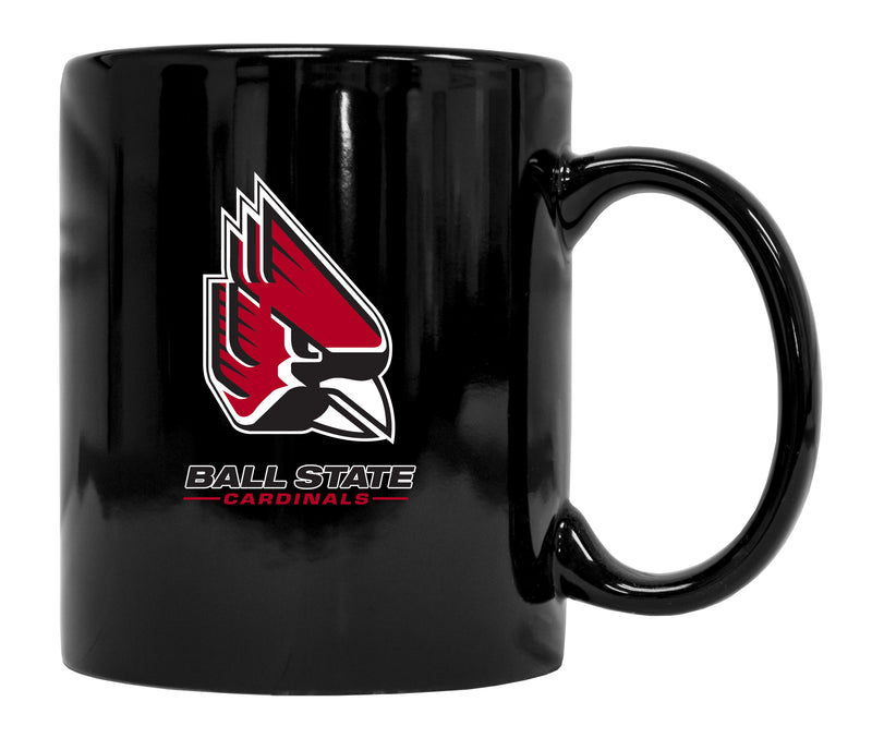 Ball State University Black Ceramic NCAA Fan Mug (Black)