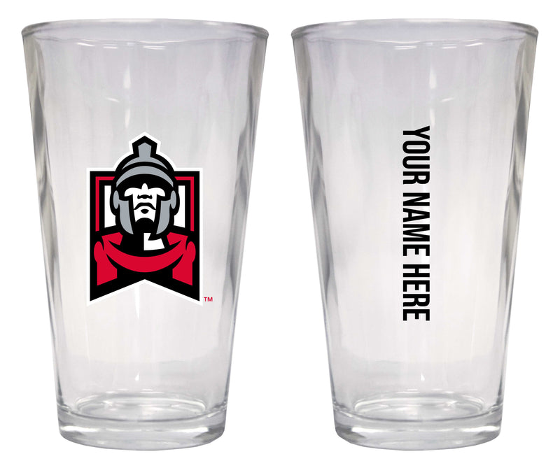 Customizable NCAA East Stroudsburg University 16 oz Pint Glass – Perfect Gift Personalized With your own or any fan name