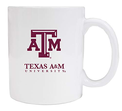 Texas A&M Aggies White Ceramic Coffee NCAA Fan Mug (White)