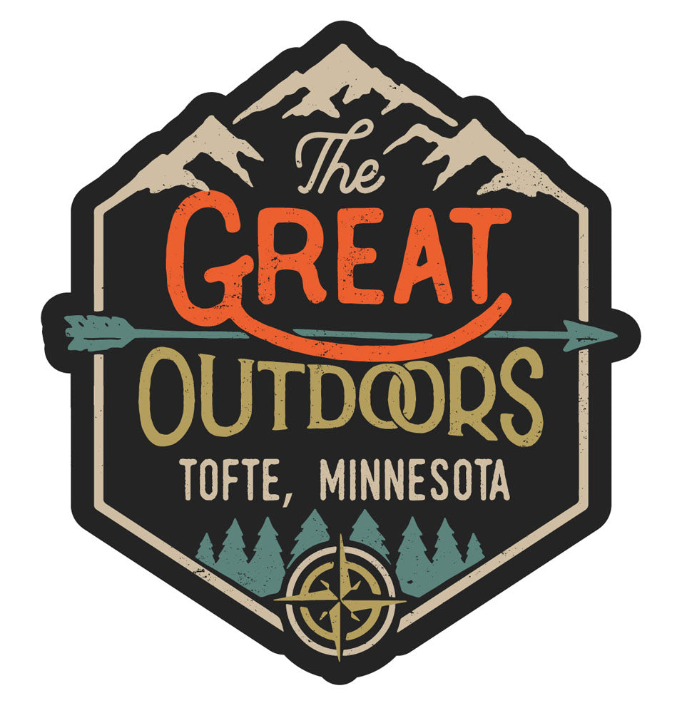 Tofte Minnesota Souvenir Decorative Stickers (Choose theme and size)