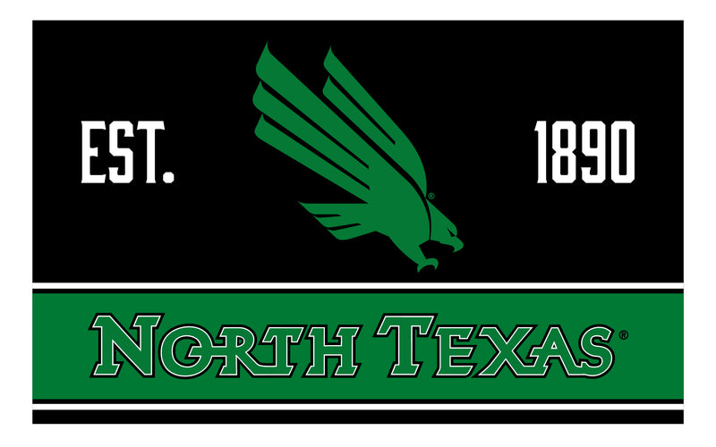 North Texas Wood Sign with Frame
