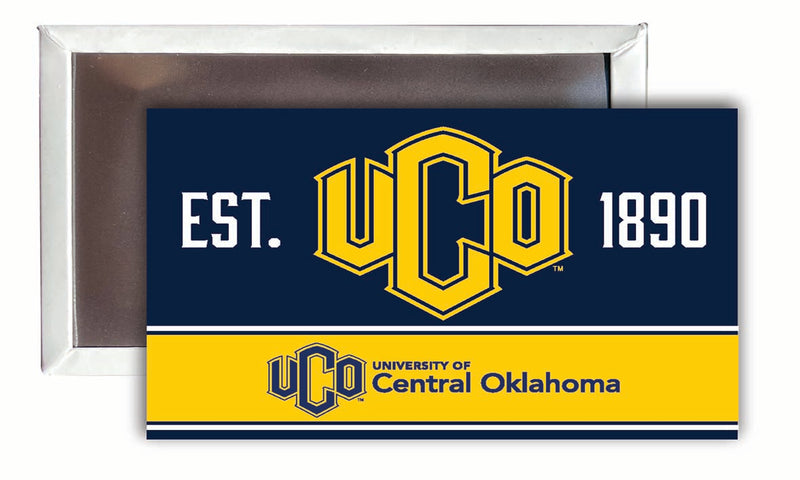University of Central Oklahoma Bronchos 2x3-Inch NCAA Vibrant Collegiate Fridge Magnet - Multi-Surface Team Pride Accessory Single Unit