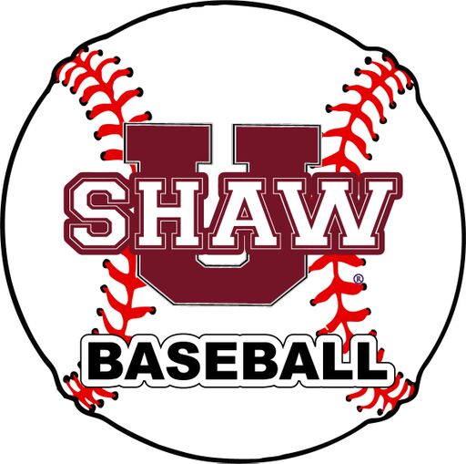 Shaw University Bears 4-Inch Round Baseball NCAA Passion Vinyl Decal Sticker