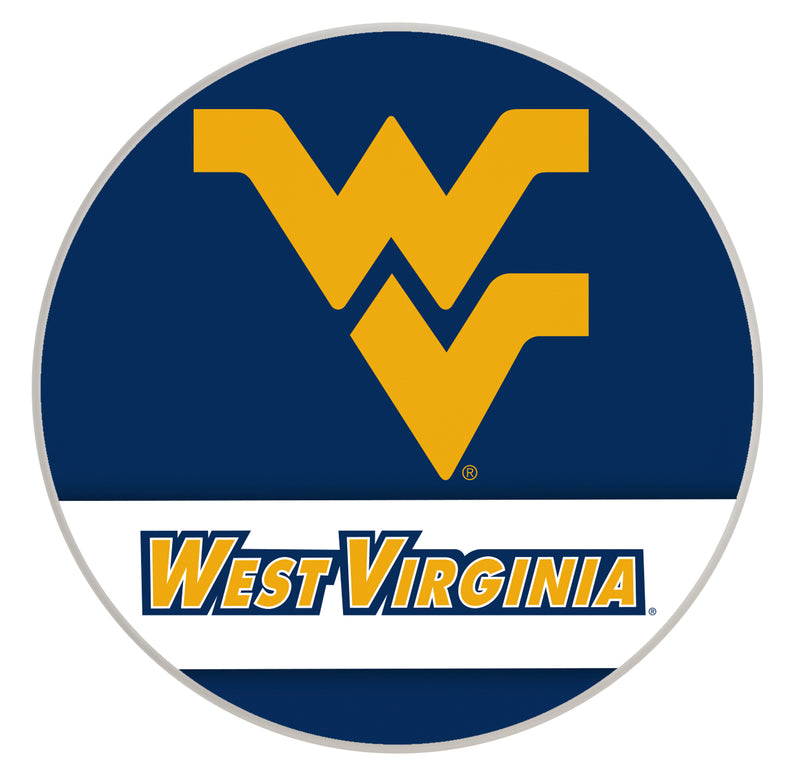 West Virginia Mountaineers Officially Licensed Paper Coasters (4-Pack) - Vibrant, Furniture-Safe Design