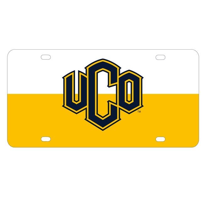 NCAA University of Central Oklahoma Bronchos Metal License Plate - Lightweight, Sturdy & Versatile