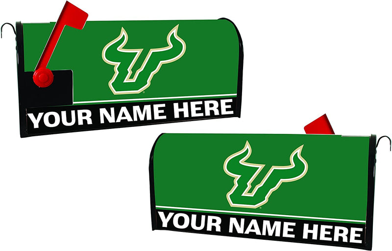 South Florida Bulls NCAA Officially Licensed Mailbox Cover Customizable With Your Name