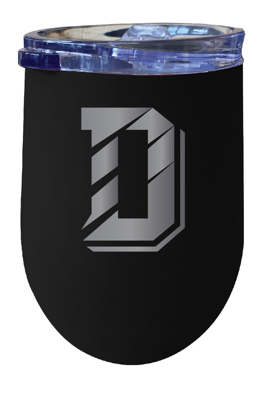 Davidson College NCAA Laser-Etched Wine Tumbler - 12oz Stainless Steel Insulated Cup