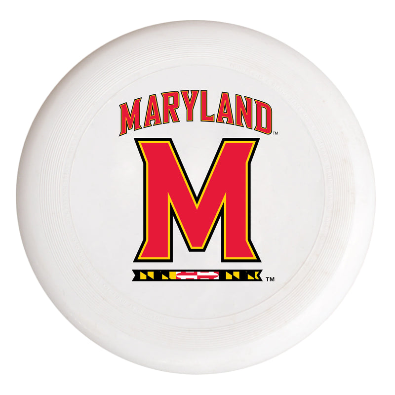 Maryland Terrapins NCAA Licensed Flying Disc - Premium PVC, 10.75” Diameter, Perfect for Fans & Players of All Levels