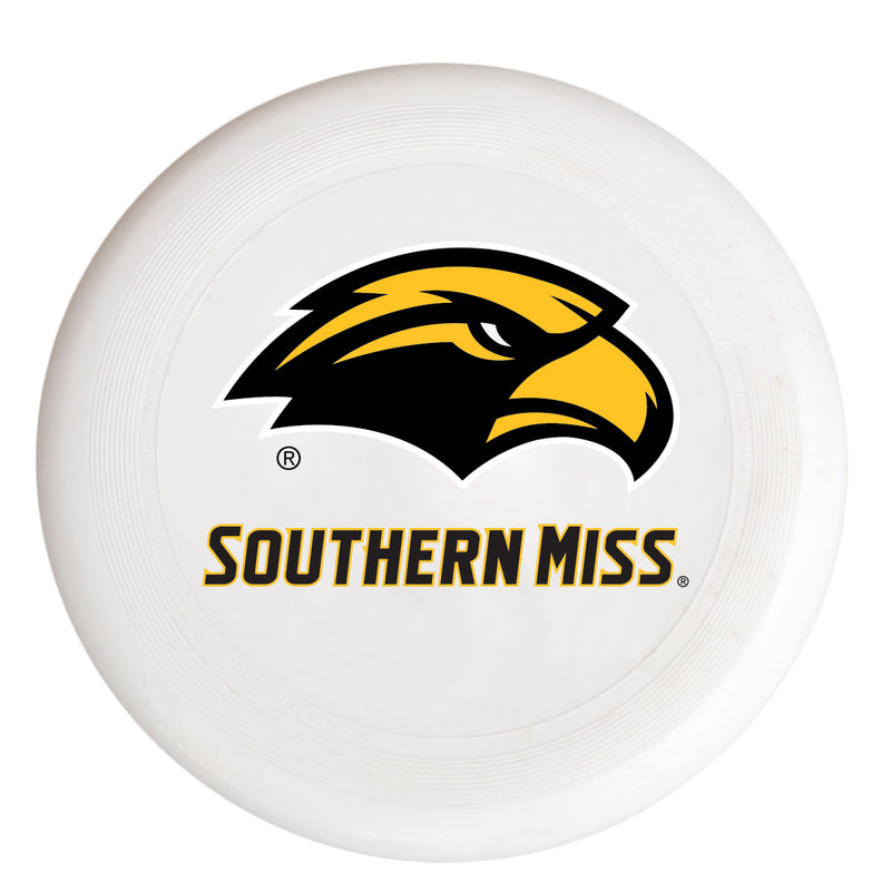 Southern Mississippi Golden Eagles NCAA Licensed Flying Disc - Premium PVC, 10.75” Diameter, Perfect for Fans & Players of All Levels