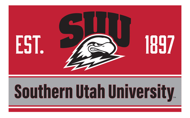 Southern Utah University Wood Sign with Frame