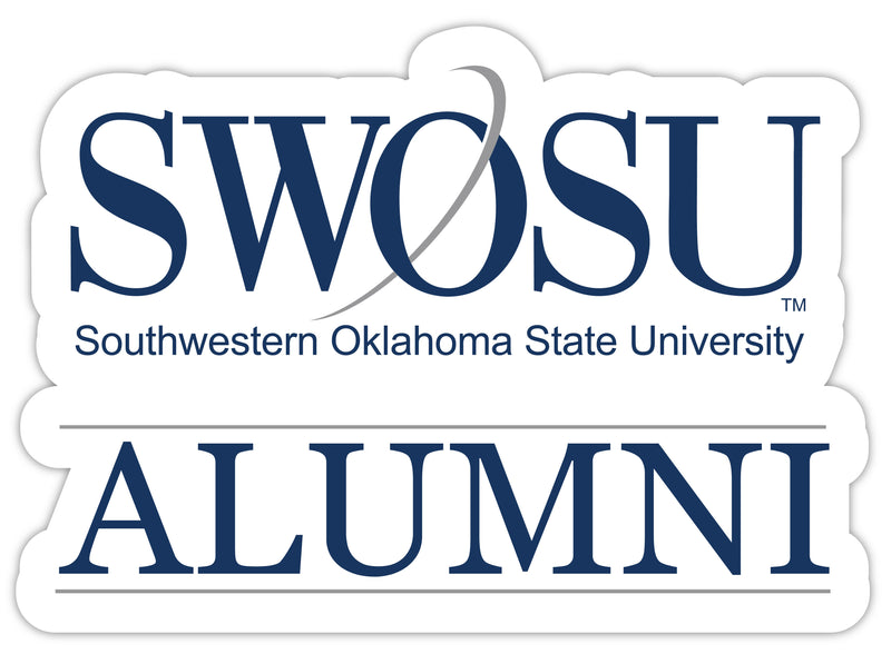 Southwestern Oklahoma State University 4-Inch Alumni NCAA Vinyl Sticker - Durable School Spirit Decal