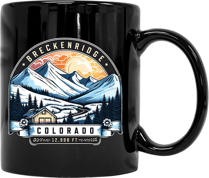 Breckenridge Colorado Souvenir 8 oz Ceramic Coffee Mug