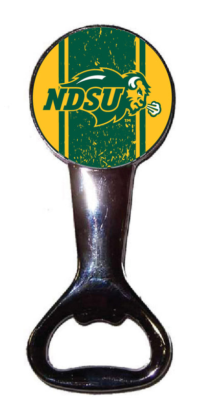 North Dakota State Bison Officially Licensed Magnetic Metal Bottle Opener - Tailgate & Kitchen Essential